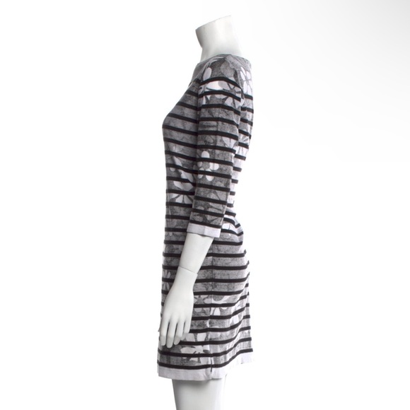 Marc Jacobs Striped Flower Shift Dress (Size S) EUC - Picture 3 of 12